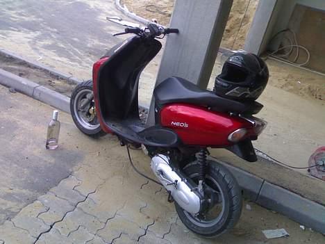 Yamaha det sorte svin - solgt - inden den blev malet billede 12