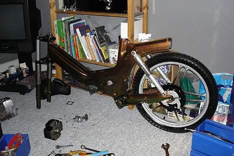 Puch Maxi KL Solgt - Baghjul monteret.. det sager billede 11