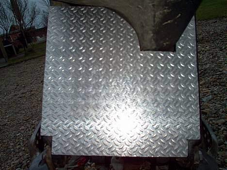 Suzuki street magic hidsig - dørkplade der dækker det hul hvor standart rør går igemmen billede 8