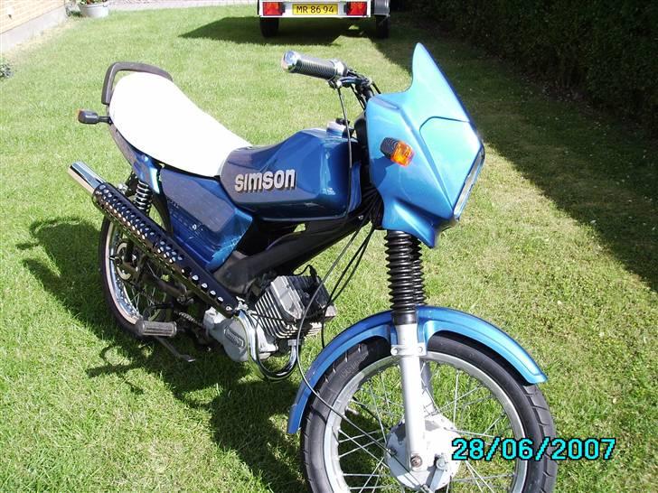 Veteraner Simson S53 alpha M SOLGT - Her er den ca. 90% færdig. billede 10