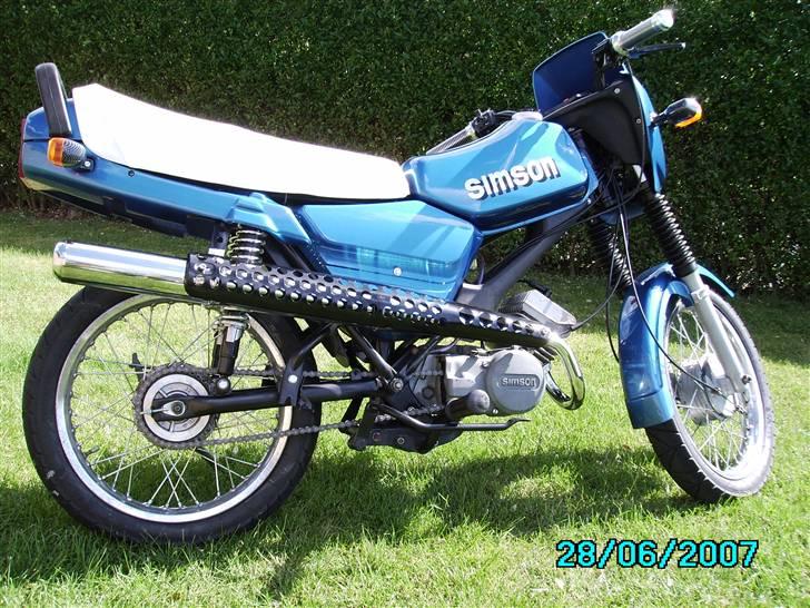 Veteraner Simson S53 alpha M SOLGT - Her er den ca. 90% færdig. billede 11