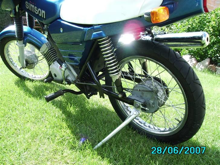 Veteraner Simson S53 alpha M SOLGT - Her er den ca. 90% færdig. billede 13
