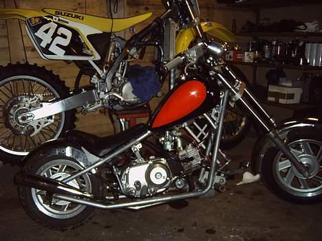 Honda chopper solgt!!!!!!!!!!!! billede 1