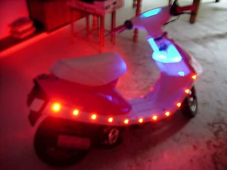 Yamaha jog fs solgt - dioder langs siden :D billede 5