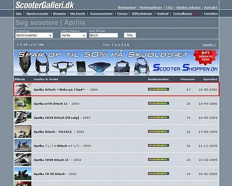 Aprilia DiTech-^disko på 2 hjul^- - Ååååååååh......?! Den bedst bedømte DiTech..!! ;) billede 19