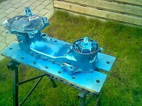 Piaggio zip AC solgt - Så er motoren malet!  billede 2