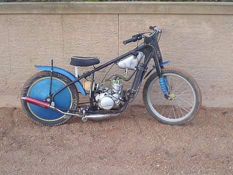 MiniBike  speedway Am6 Aprilia  - Maskinen der vandt DM 06 med mig på. XD billede 1