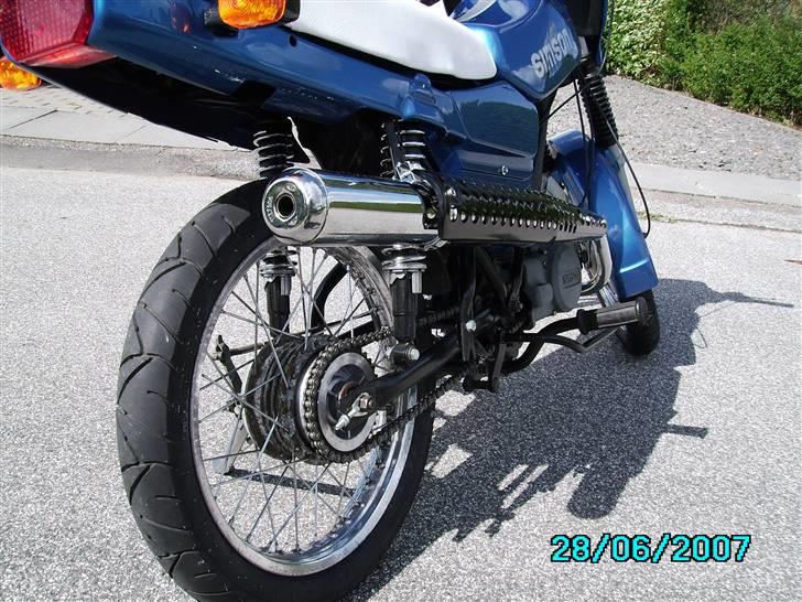 Veteraner Simson S53 alpha M SOLGT - Her er den ca. 90% færdig. billede 15