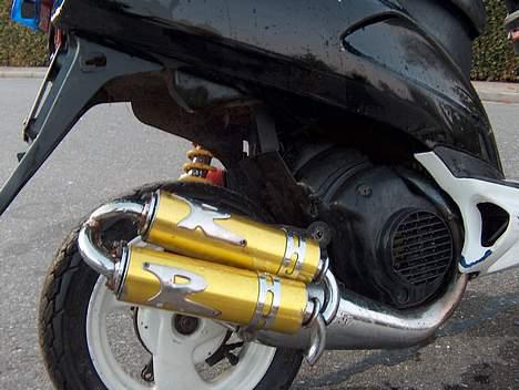 Honda   sfx SOLGT - En rigtig dårlig udstødning, men den er nu flot nok. ;) billede 3