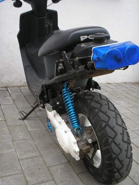 PGO Hot 50 - Under renovering.., Med hvidt bagfælg og hvidt kickstarterskjold billede 19