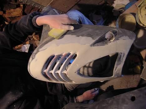 Aprilia Sonic Gp "Solgt" - Igang med udspartling i frontskjoldet (: Nice billede 9