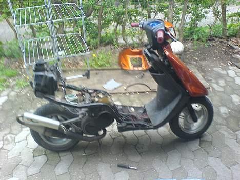 Yamaha Jog / byttet til RS 50 - Joggen første dag, den ligner lort der. billede 9