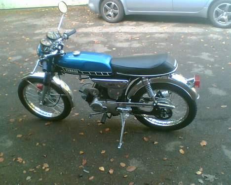 Yamaha 4 gear dx - før den bliv malet den gang havde den 5 gears motor på billede 8