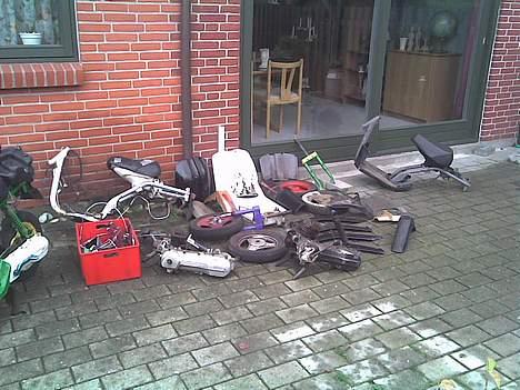 Yamaha passola byttet til puch trillet billede 8