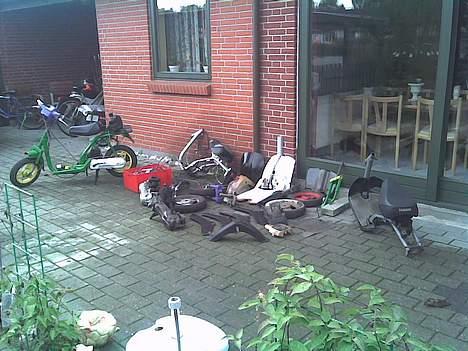 Yamaha passola byttet til puch trillet billede 13