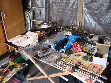 Puch Maxi K 1988 - Solgt - Alle de nye ting..... Puhaa.. en masser der skal gøres billede 4