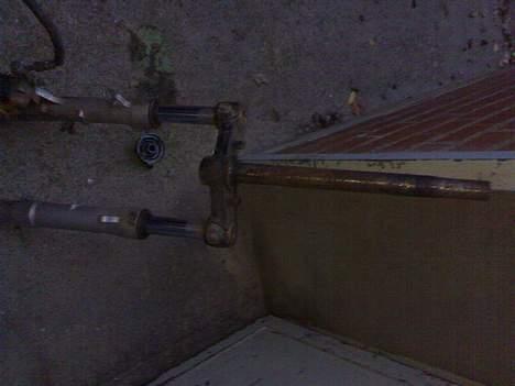 Yamaha jog fs - sonic forgaffel. meget rusten og grim billede 3