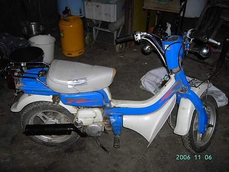 Suzuki Fz 50 solgt - så kom der helt ny udstødning på fra t hansen  billede 7