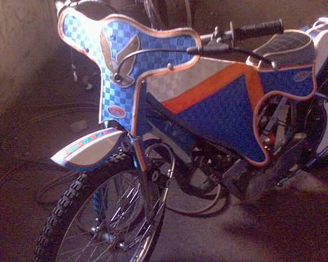 Kawasaki 85cc Speedway LC (SOLGT) billede 1