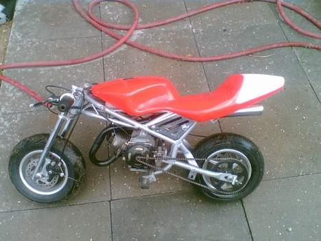 MiniBike pocket bike slogt billede 1