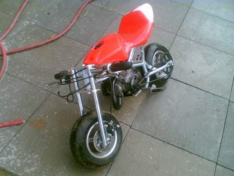 MiniBike pocket bike slogt billede 2