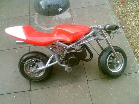 MiniBike pocket bike slogt billede 3