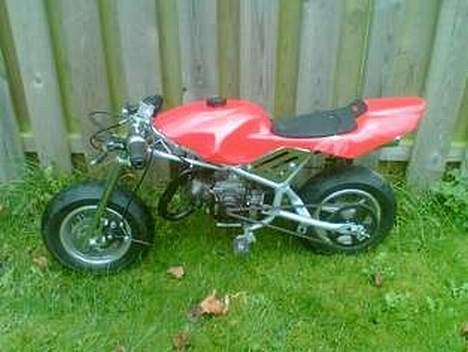MiniBike pocket bike slogt billede 4