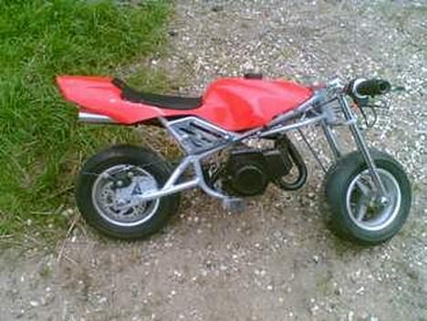 MiniBike pocket bike slogt billede 5