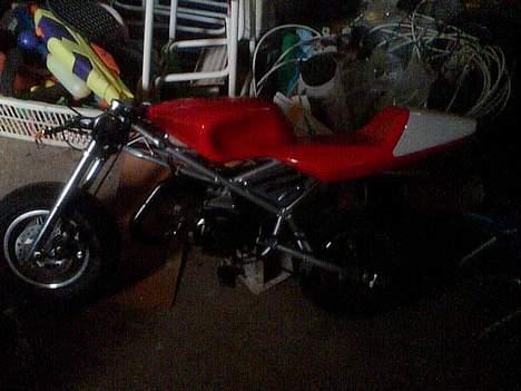 MiniBike pocket bike slogt billede 7