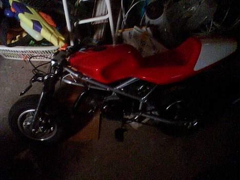 MiniBike pocket bike slogt billede 8