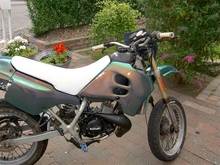 Suzuki Smx  - Før stellet blev malet og andet speedo.. billede 2