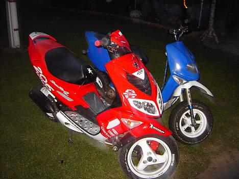 Aprilia rally ac ( før ) - sammen med peugeoten som er i vinderhi billede 4