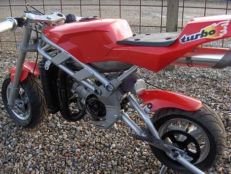MiniBike Lc 49 ccm(solgt) billede 3
