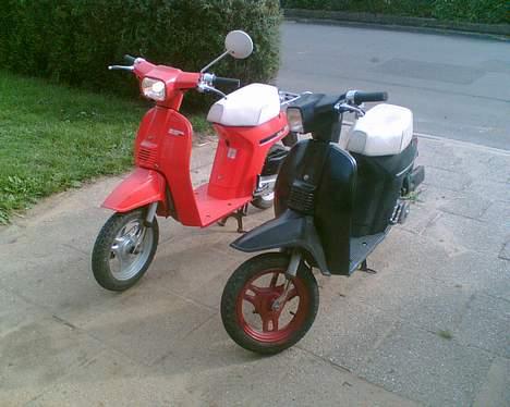 Honda melody mini NT50 - min røde, og  min sorte! billede 9