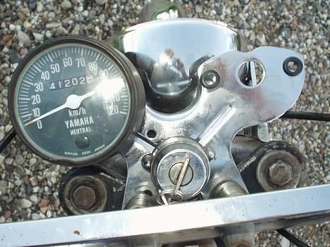 Yamaha 4 g K SOLGT - Originalt speedometer i stedet for det man får inde fra Tsvansen... billede 8