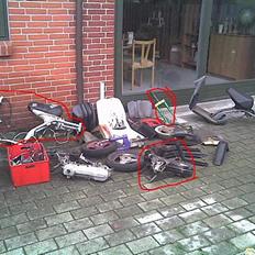 Yamaha passola byttet til puch trillet