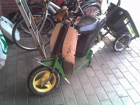 Yamaha passola byttet til puch trillet - taget og oprettet D.24/11-06 billede 14