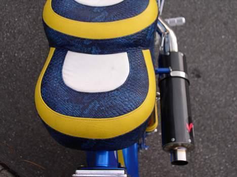 Honda Dax - special syet saddel i pasform til 2 personer  billede 7