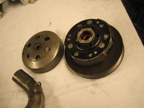 Gilera Stalker "Byttet" - en dejlig Stylepro kobling!  rimelig nederen. da man fik af vide at der sad Malossi Fly Clutch på! billede 10