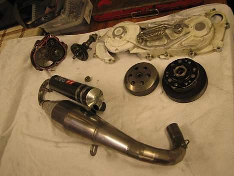 Gilera Stalker "Byttet" - lidt af de dele der sidder på billede 11