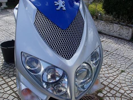 Peugeot Speedfight 2 AC SOLGT - metal gitter i front billede 5
