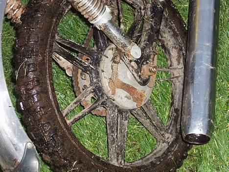 Puch Monza Juvel 3g - Cross bagdæk,, er go til  at smader en græsplæne total :) billede 7