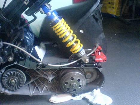 Yamaha Aerox "byttet væk" - gasstøddæmper "mærke er ukendt" billede 16