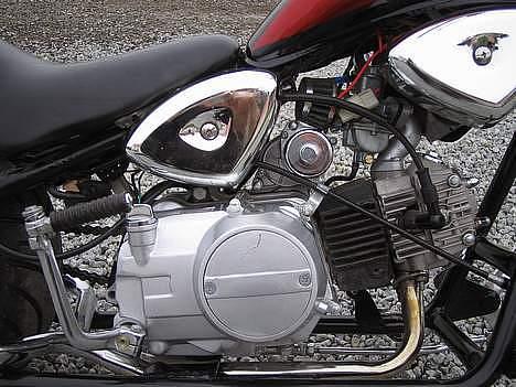 MiniBike Chopper 110cc Byttet billede 3