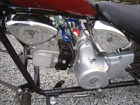 MiniBike Chopper 110cc Byttet billede 5