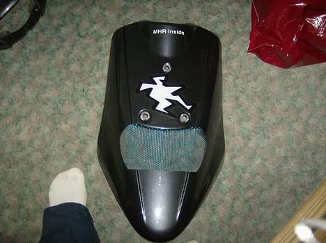 Yamaha Jog FS - Carbon frontskjoldet. billede 6