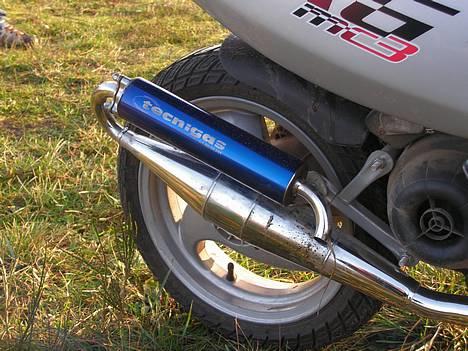 Piaggio Nrg mc3 (Byttet) - Helt ny chrom Technigas udstødning billede 2