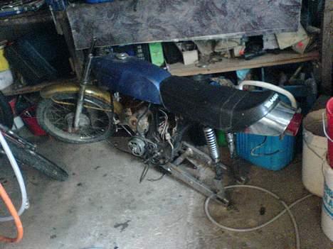 Yamaha 4gear SOLGT - Sån så den ud, da jeg fik den hjem for to ugere siden billede 2