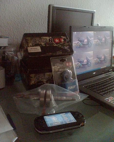 Aprilia Sonic  PK | 2005 Std sogt - Min Nye KromTap Og Psp , Og Legér billede 9