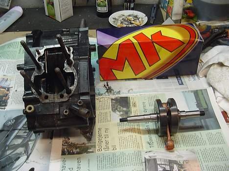 Suzuki RMX(NOS)(FØR) - motorblokkeb og min nye MK krumtap billede 3